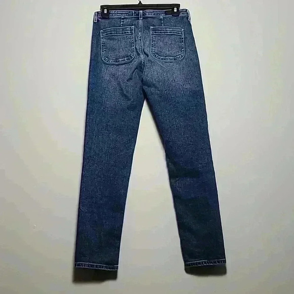 AG Adriano Goldschmied Anthropologie Vintage Stevie Ankle Button Fly Jeans 27R - Picture 8 of 11